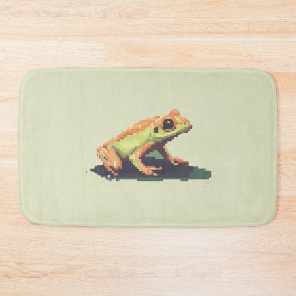 Aperçu de l'œuvre Pixelated Frog créée et vendue par Midnight Garden.