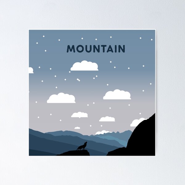 Item preview, Moutain Flat  designed and sold by Tatu's Brand.