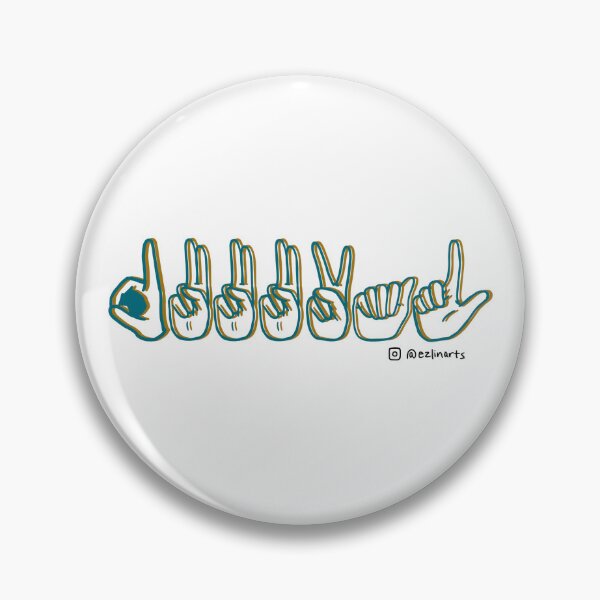 Item preview, Jacksonville Jaguars 'Duuuval' in ASL designed and sold by Ezlinarts.