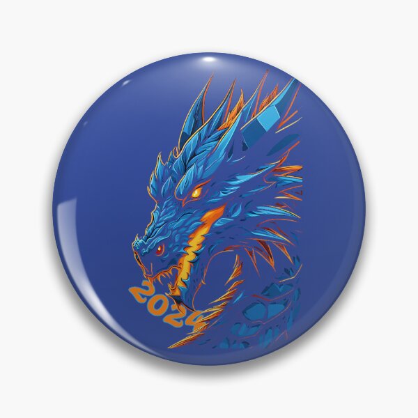 Item preview, Mystical Dragon Portraits: Neon Elegance for the Year 2024 designed and sold by leyfinder.