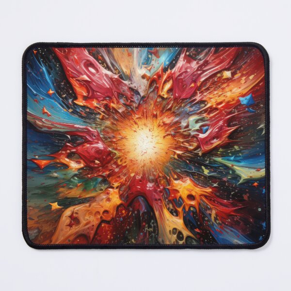Item preview, Explore "Simplistic & Minimalistic Star Collision Art" designed and sold by ArtificialGenes.