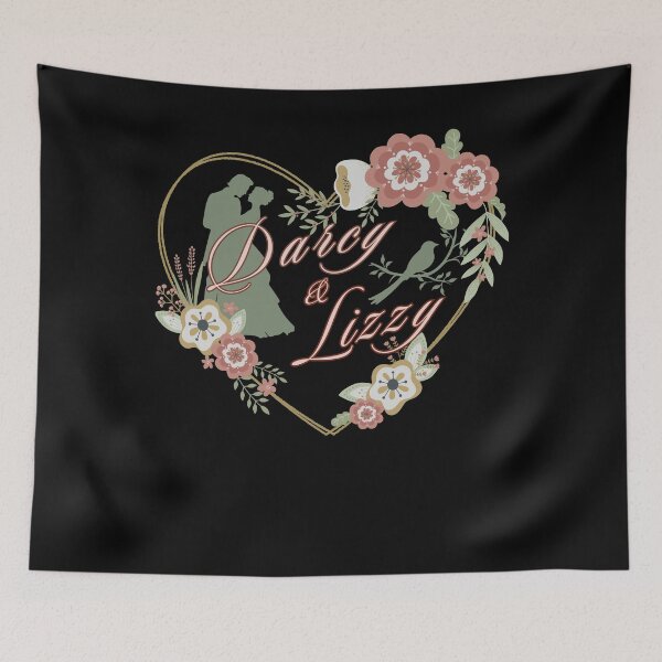 Item preview, Pride and Prejudice - Darcy and Lizzy T-Shirt designed and sold by MtValleyDesign.