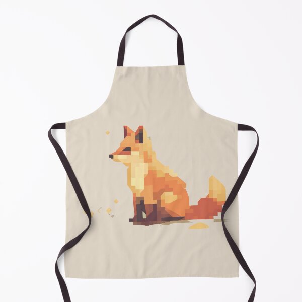 Item preview, Pixelated Fox designed and sold by Midnight Garden.