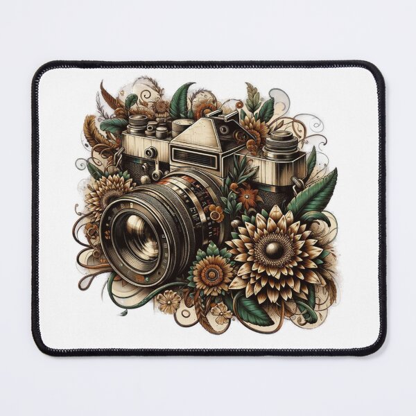 Item preview, Floral Focus: Vintage Camera in Bloom designed and sold by KooperGay.