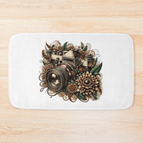Item preview, Floral Focus: Vintage Camera in Bloom designed and sold by KooperGay.