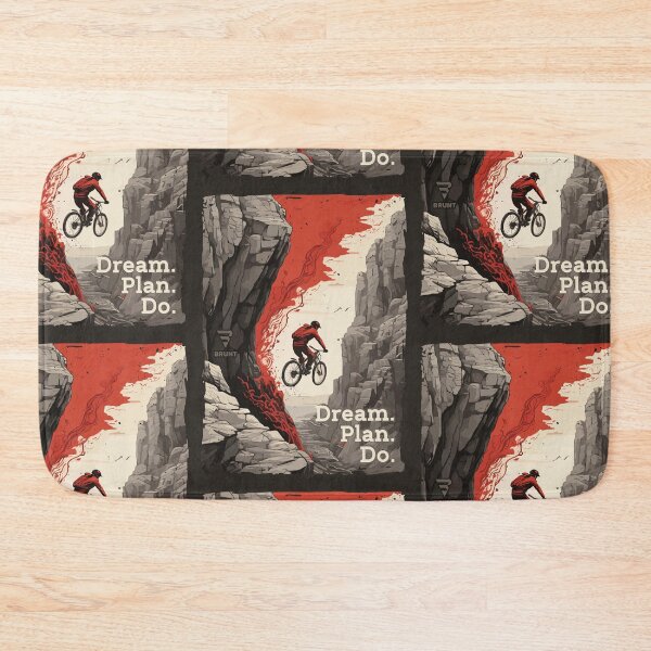Item preview, Downhill bike, gift cycling cyclist mountain biker designed and sold by BRUNTadventures.