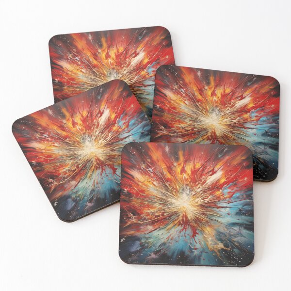 Item preview, Explore "Simplistic & Minimalistic Star Collision Art" designed and sold by ArtificialGenes.