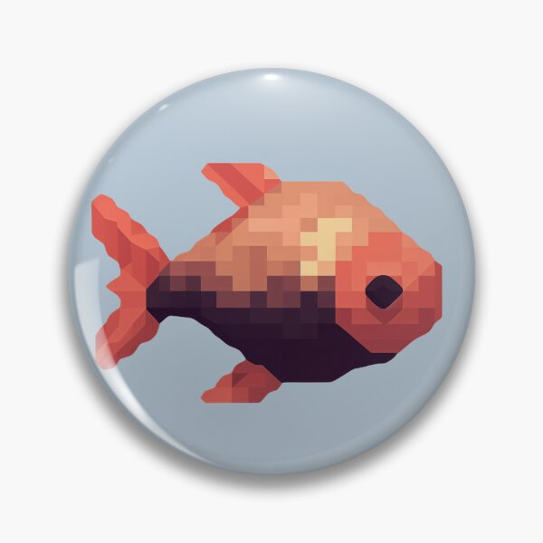 Artikelvorschau, Pixelated Fish entworfen und verkauft von Midnight Garden.