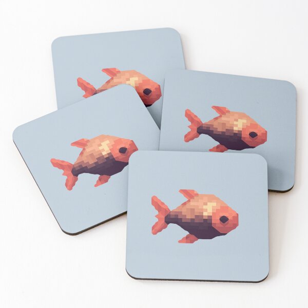 Artikelvorschau, Pixelated Fish entworfen und verkauft von Midnight Garden.