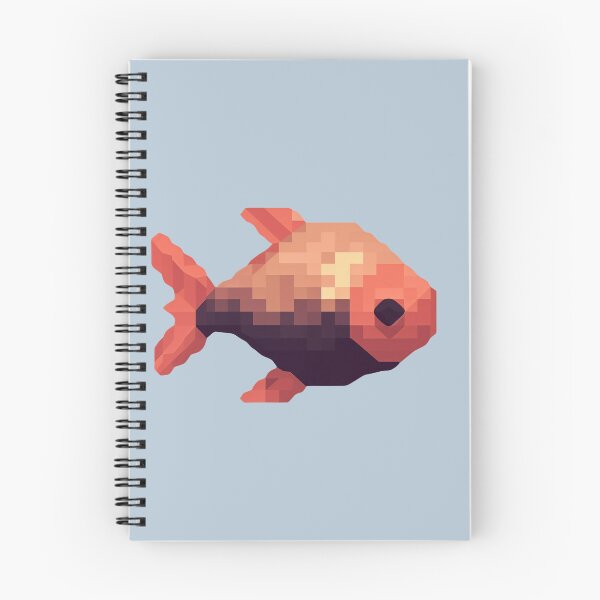 Aperçu de l'œuvre Pixelated Fish créée et vendue par Midnight Garden.