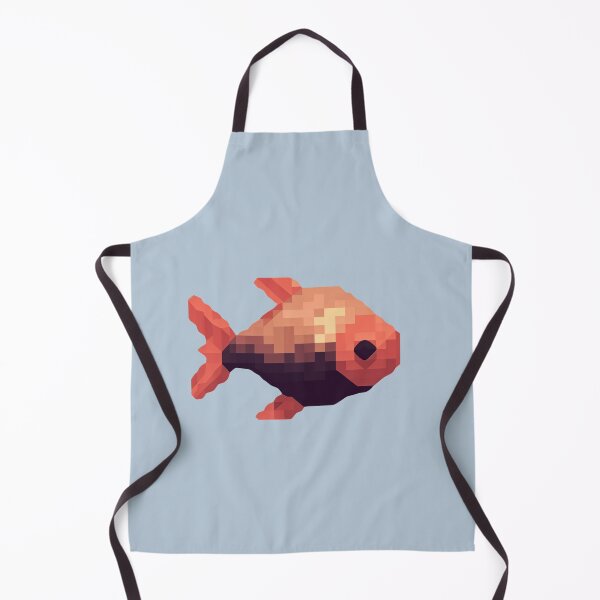 Item preview, Pixelated Fish designed and sold by Midnight Garden.