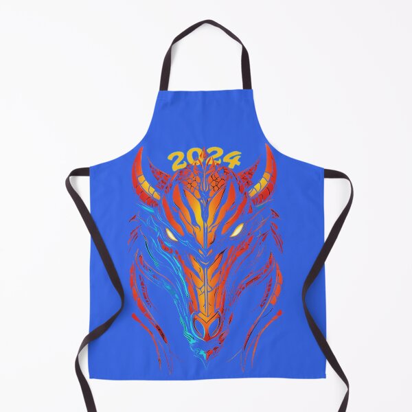 Item preview, Mystical Dragon Portraits: Neon Elegance for the Year 2024 designed and sold by leyfinder.