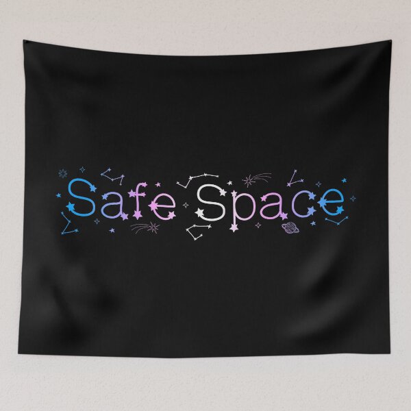 Item preview, Safe Space: Trans Flag  designed and sold by AbigailHerman.