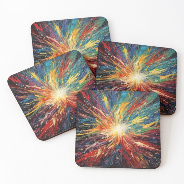 Item preview, Explore "Simplistic & Minimalistic Star Collision Art" designed and sold by ArtificialGenes.