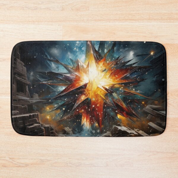 Item preview, Explore "Simplistic & Minimalistic Star Collision Art" designed and sold by ArtificialGenes.