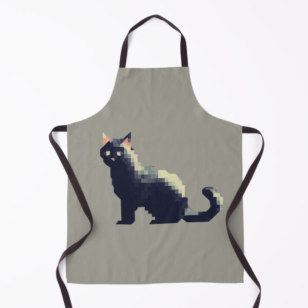 Item preview, Pixelated Cat designed and sold by Midnight Garden.