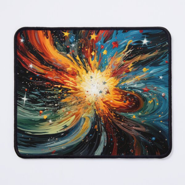 Item preview, Explore "Simplistic & Minimalistic Star Collision Art" designed and sold by ArtificialGenes.