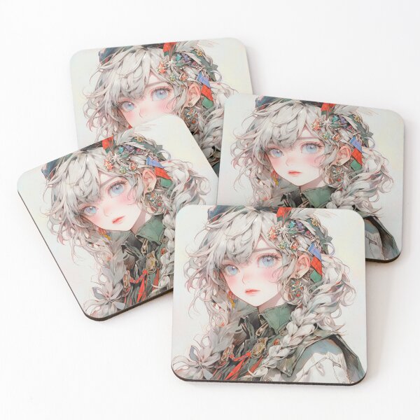 Item preview, Soft Pastel Military Fashion Anime Girl designed and sold by bubblegoth.