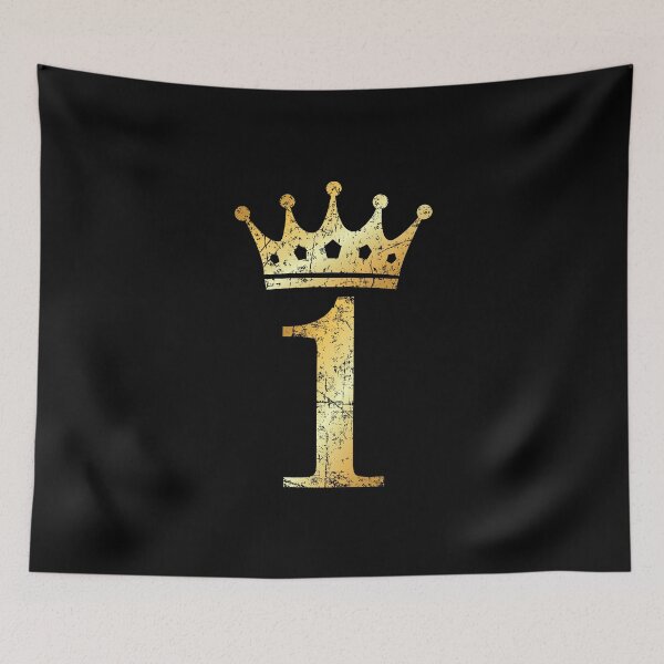 Item preview, Crown Number 1 Birthday & Anniversary (Ancient Gold) designed and sold by theshirtshops.
