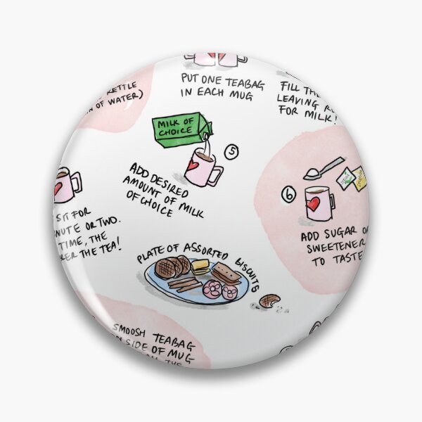 Item preview, Tea Time Tile designed and sold by SerineTucciArt.