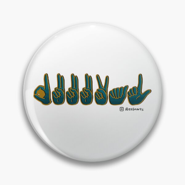 Item preview, Jacksonville Jaguars 'Duuuval' in ASL designed and sold by Ezlinarts.