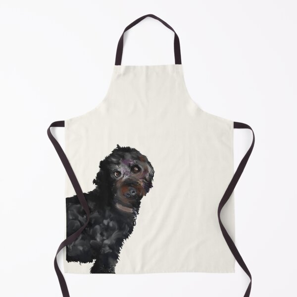 Item preview, Black dog | dogy | cute dog | dog | animal | oil painting designed and sold by venuszh.