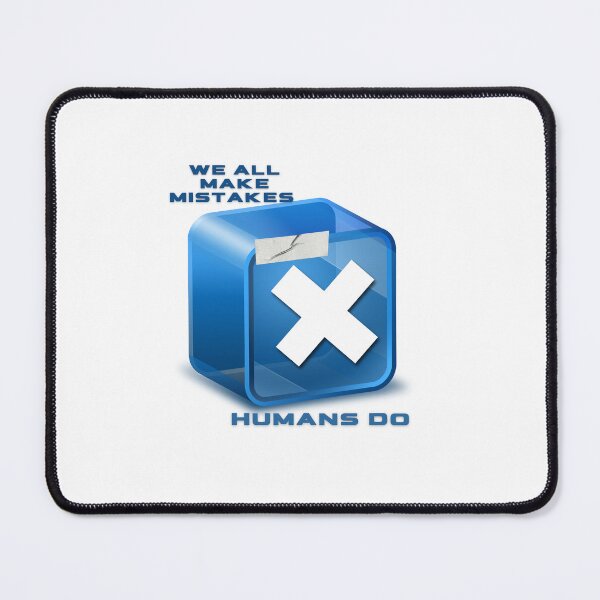Item preview, We all make mistakes, humans do.  designed and sold by Blessed4ever.