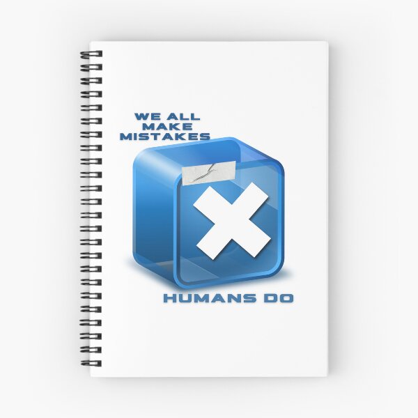 Item preview, We all make mistakes, humans do.  designed and sold by Blessed4ever.