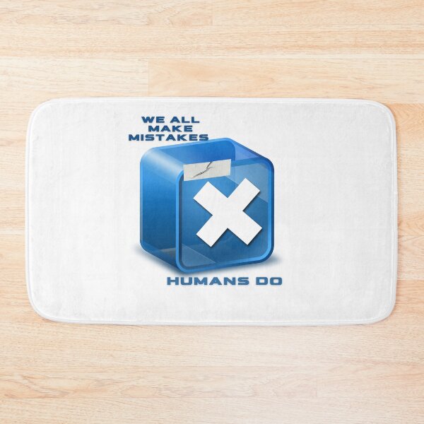 Item preview, We all make mistakes, humans do.  designed and sold by Blessed4ever.