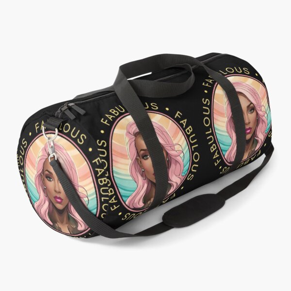 Item preview, Glam Woman Rainbow Yellow Fabulous Motivation Pink Trim designed and sold by Melan Designs.
