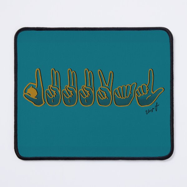 Item preview, Jacksonville Jaguars 'Duuuval' in ASL designed and sold by Ezlinarts.