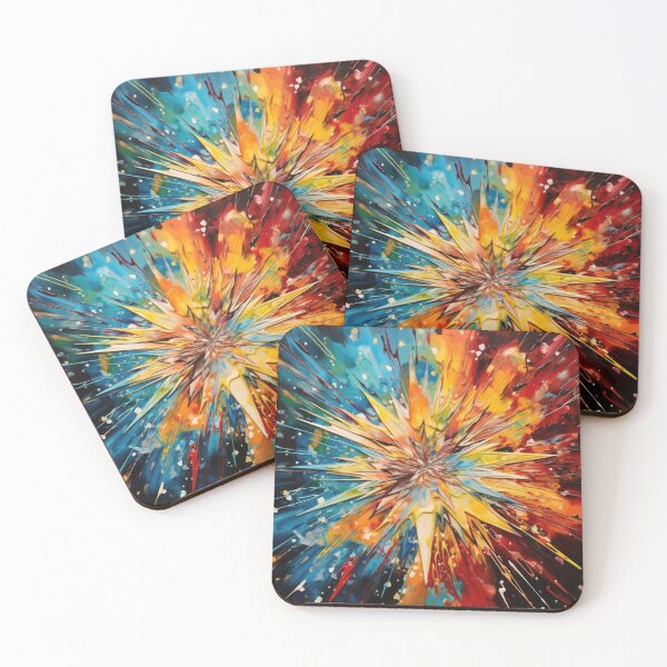 Item preview, Explore "Simplistic & Minimalistic Star Collision Art" designed and sold by ArtificialGenes.