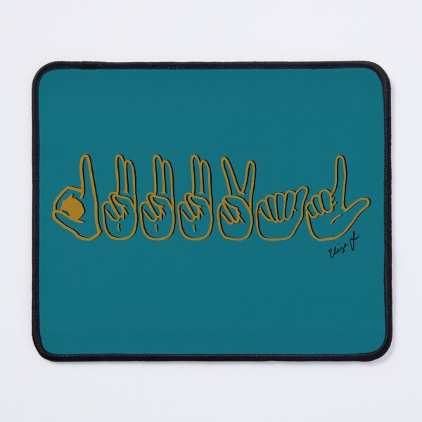 Item preview, Jacksonville Jaguars 'Duuuval' in ASL designed and sold by Ezlinarts.