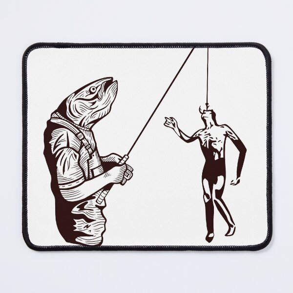 Item preview, Fish goes manning designed and sold by eviebelleink.