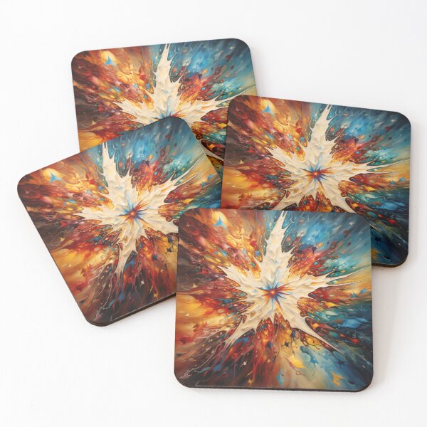 Item preview, Explore "Simplistic & Minimalistic Star Collision Art" designed and sold by ArtificialGenes.