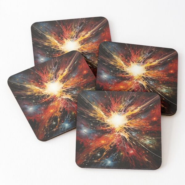 Item preview, Explore "Simplistic & Minimalistic Star Collision Art" designed and sold by ArtificialGenes.