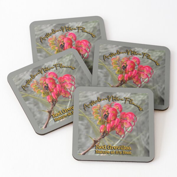 Item preview, Red Grevillea from Australia designed and sold by Michael van der Hoorn.