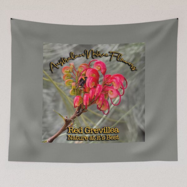 Item preview, Red Grevillea from Australia designed and sold by Michael van der Hoorn.