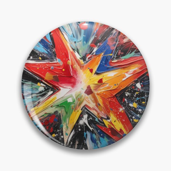 Item preview, Explore "Simplistic & Minimalistic Star Collision Art" designed and sold by ArtificialGenes.