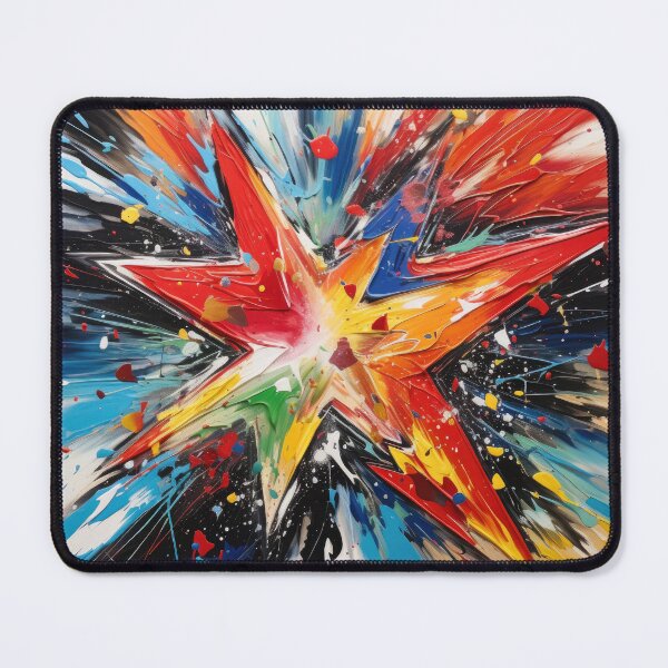 Item preview, Explore "Simplistic & Minimalistic Star Collision Art" designed and sold by ArtificialGenes.