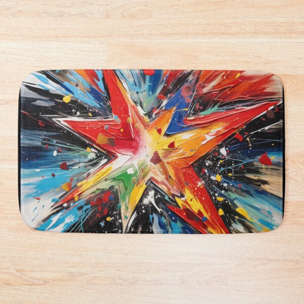 Item preview, Explore "Simplistic & Minimalistic Star Collision Art" designed and sold by ArtificialGenes.