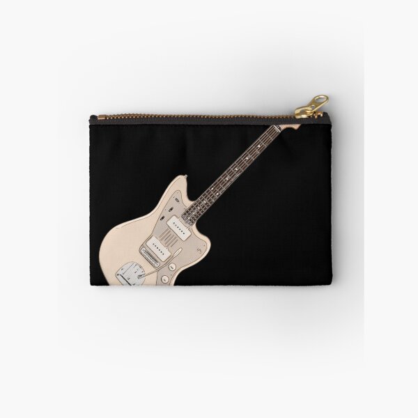 Item preview, Jaguar Style Electric Guitar Cream Line Art designed and sold by kakarikihill.