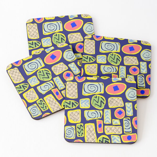 Item preview, Abstract Pattern - Midnight Blue designed and sold by SteinHead.