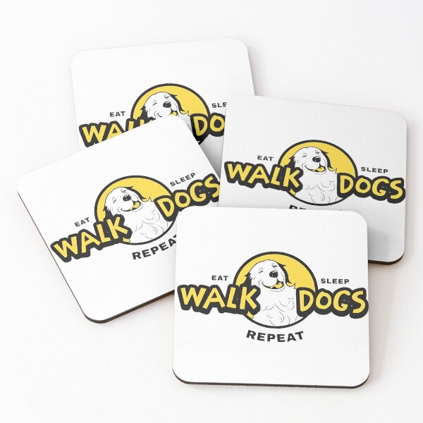 Item preview, Eat Sleep Walk Dogs Repeat  designed and sold by DEVINE-PIXELZ.