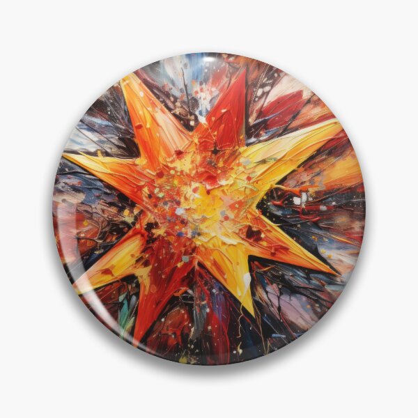 Item preview, Explore "Simplistic & Minimalistic Star Collision Art" designed and sold by ArtificialGenes.