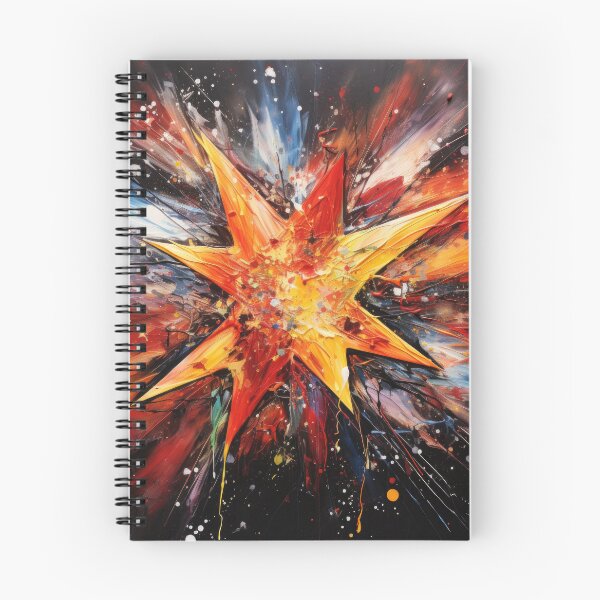 Item preview, Explore "Simplistic & Minimalistic Star Collision Art" designed and sold by ArtificialGenes.