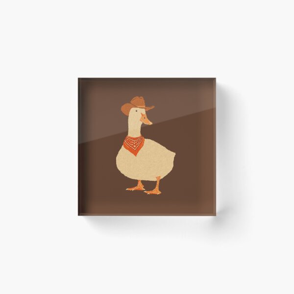 Item preview, Bo The Cowboy Duck designed and sold by AnyoneCanYeehaw.