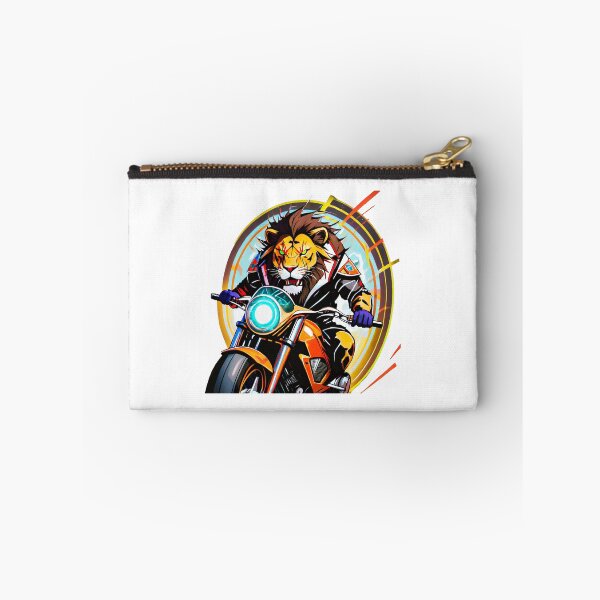 Item preview, Lion racing on a motorcycle designed and sold by BADESIGNZZ.