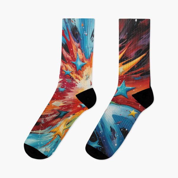 Item preview, Explore "Simplistic & Minimalistic Star Collision Art" designed and sold by ArtificialGenes.
