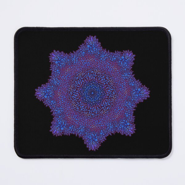Item preview, Blue Mandala with little rounded oval shapes designed and sold by DaveDanchuk.